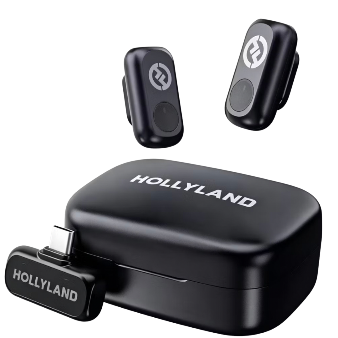 Microfone de Lapela Hollyland